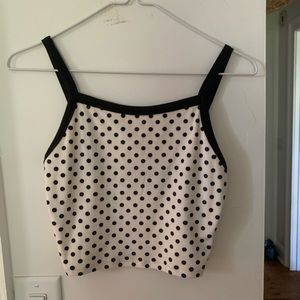 Polka Dot Urban Outfitters Crop